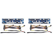 2X 19V ATX PSU 19V 200W ATX Minería PSU 24Pin ITX una ATX PC Fuente de Alimentación para Computadora