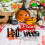 Halloween bordskilt med store øjne design 4