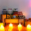 Halloween bordskilt med store øjne design 5