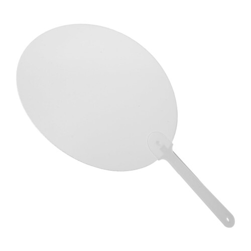 Round Handheld Heat Transfer Fan DIY Decorative 1pc