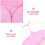 Portable Breathable Pet Playpen Pink Polyester 100 cm 7
