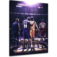 Póster de Kobe Bryant de Aaroca EXPOTE, lienzo decorativo para pared, con la mentalidad Mamba, inspirador jugador de baloncesto, decoración