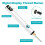 2X Rechargeable Thread Burner Kit for Jewelry Making,Digital Thread Zapper Tool,Leather ,Weaving & Stringing B 2