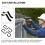 Rain Chain Gutter Adapter Clips Set V Style Copper Hook 3