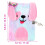 Plush Diary Notebook with Lock 1 Pack 6