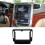 Adaptateur de Façade de 10 Pouces pour  Alphard Vellfire 2008-2015, Kit de Montage pour Autoradio pour Android 2
