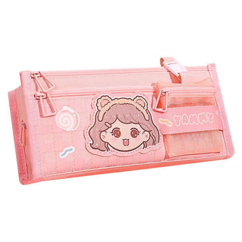 Maxiaoxia Pencil Case Transparent Multi-layer Large Capacity 1