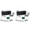 2X 4-Bands EQ Equalizer Piezo Pickup för EQ-7545R Pre-Amp Akustisk Gitarr Preamp Tuner 1