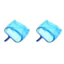 2X Swimming Pool Cleaning Net Professional Cleaner Tools Salvage Mesh Rake Garden Pool Spa Rubbish Skimmer Mesh
