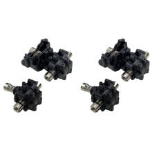 2X Versnellingsbak voor en Achter met Versnelling voor XLF X03 X04 X03A X04A X-03 X-04 X05 X06 F10 F19 1/10 RC Auto-Onderdelen