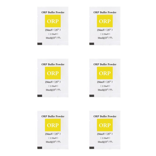 6X ORP Calibration Powder Buffer Powder ORP Tester Measuring Calibration Solution 256MV