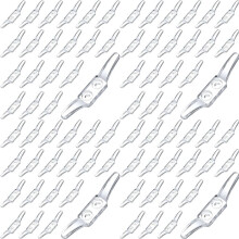80 Unidades Pinça de Segurança para Cabo Cego Pinça para Corda Cega Pinça para Janela para Home Office Cortinas Cortinas Cortinas para o Cordas