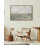 Tela impressa com paisagem oceânica em estilo vintage, 40x60 cm (16x24 polegadas). 2