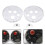 Handle Controller Button Panel Cover for Meta Quest 3 Controller Grips Protective Transparent Cover Anti Scratch 2
