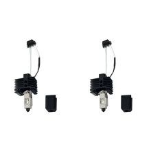 2X Kit de Tête D'Impression Assemblée en Céramique P1P/P1S Hotend 0,6 mm pour Imprimante 3D pour P1P/P1S - Remplacement de la Tête