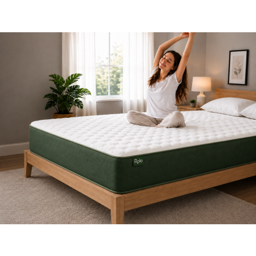 Rolo Bamboo 8.5" Pressure Relief Mattress 3FT 2