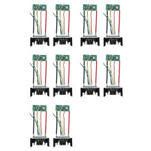10 Pièces DCB200 Li-Ion Batterie PCB Charge Protection Circuit Imprimé pour 18V 20V DCB201 DCB203 DCB204