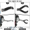 1set Drain Cleaner Drill Attachment, Drain Cleaner Combination Cutter- Set for Pipe Drain Cleaner Machine 2