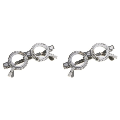 2X Optical Trial Lens Frames Spectacles Optometry Optician Optical 60mm Glasses Ophthalmic Trial Lens