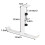 2Pcs Adjustable Desk  Hook Without Punching Office Desktop  Hanging Bag Hook Backpack Storage Hanging Hook 7
