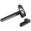 8X Door and Window Handle Lock Casement Window Lock Wheel Handle Black 3