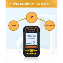 S1 Portable GPS GPS GLONASS SBAS BeiDou Land Measuring Meter Mountain Measurement 2.4 Inch Screen Land Surveying Tool
