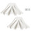 2PCS Gutter Downspout Diverter, Gutter Downspout Extensions for Rainwater Dispersal, Rain Gutter Disperser White 2