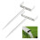Downspout Bracket,Size-Adjustable Storm-Proof Downpipe Bracket with Rust-Resistant Coating-Solid Iron Construction 2