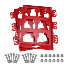 2 Soportes para Herramientas de Pared para Sistemas de Organización y Almacenamiento de Herramientas.