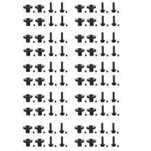 80Pcs Steel Front & Rear Axle Gear Drive Shaft Gear Upgrade Accessories for WPL C14 C24 B24 B36 MN D90 D99 MN99S Parts