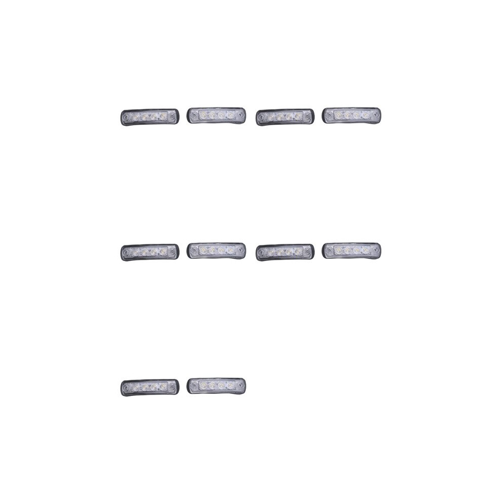 10Pcs 24V Truck Led Sun Visor Sunshade For Truck Tgx Truck Tgs 81252606121 Light 6032651192036