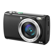Appareil Photo Numérique 8K pour la Photographie, Caméra de Vlogging WiFi 88 MP avec Double Objectif, Écran Tactile, pour Zoom 16x et Autofocus