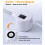 30 LED Sewing Machine Light with Magnetic Base and Flexible Gooseneck, Portable Work Light 4pack EU PLug 1