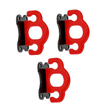 Lot de 3 Bandes de Résistance - Fixations Murales et Ancrages de Porte pour Sangles de Suspension, Musculation à Domicile et Kinésithérapie