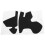 Controller Grip Tape for Flydigi APEX 5 Classic Version Wireless Gaming Handle Grips Non-Slip Stickers Enhanced Buttons 8