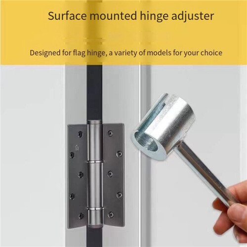 2X Solid Door Hinge Bender Tool Door Hinge Alignment Tool Commercial Door Hinge Knuckle Adjuster Hinge Adjustment Wrench