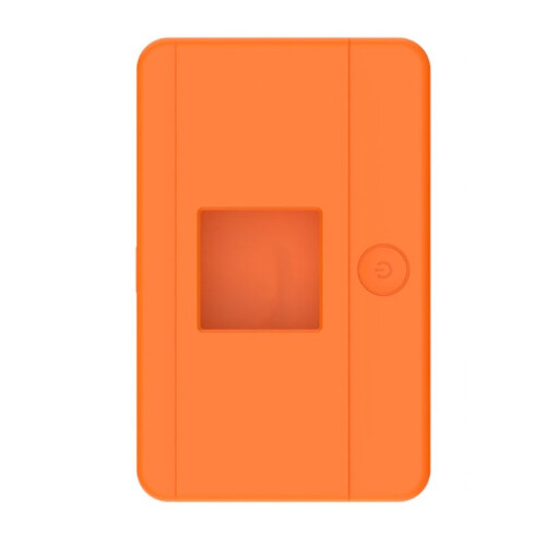 Protective Case Silicone Dustproof Highly Adaptable for 4G Router  Travel Router Orange 2