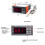 ZFX-7016K Intelligent High Temperature Controller Digital Thermostat Regulator 999 Degree Oven Control 1