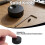 Matt Universal BekväMt 32X13Mm 6Mm HåL Svart Solid Aluminium Solid Volym Potentiometer Kontrollknapp 10