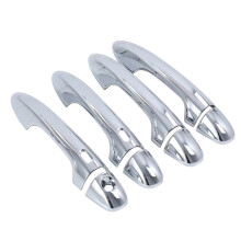 Car Exterior Door Handle Cover Trim for Vios 2019-2022 Chrome Side Door Cover Sticker Decoration Accessories A