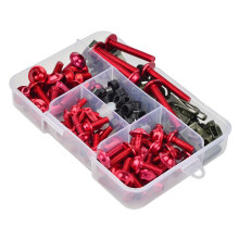 Motorcycle Complete Fairing Bolt Kit Screw Nut Set for GSXR600/1000 GSXS750 Accessories