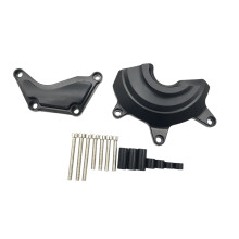 Aluminum R6 Motorcycle Motorbike Engine Stator Case Protective Cover Guard Frame Slider for R6 2019-2021 Black