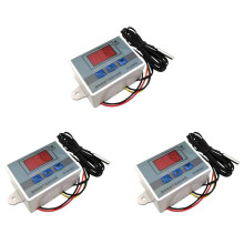 3X 12V Professional W3002 Digital LED Temperature Controller 10A Thermostat Regulator XH-3002
