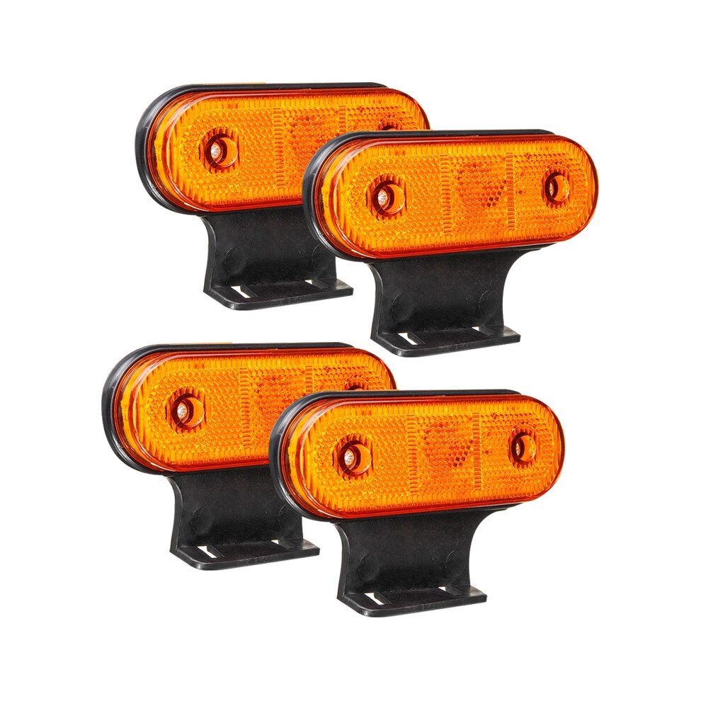 4Pcs 12V 24V 20 Led Car Truck Side Rear Tail Accessories For Rv Trailer Lorry Pickup Boat Light 6031123159331