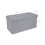 Fabric Storage Ottoman - Linen Fabric - Light Grey - Versatile Folding Toy Box 6