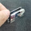 Fit VW R Car Badge Sticker,Black Silver 3