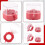 Emergency Stop Button Cover, 4 Pack Plastic  Cover Protector, Toggle  Push Button  Lockout Cover 6