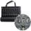 3X Versatile Roll- Key Storage Box,  Portable Storage Box, Holds 40 Keys, Security Hook, for Home Office 3
