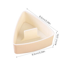(B) Onigiri Mold Home Kitchen Food Utensils for Kitchen Sushi Press Convenient Japan DIY Bento Accessories Triangle Rice Ball