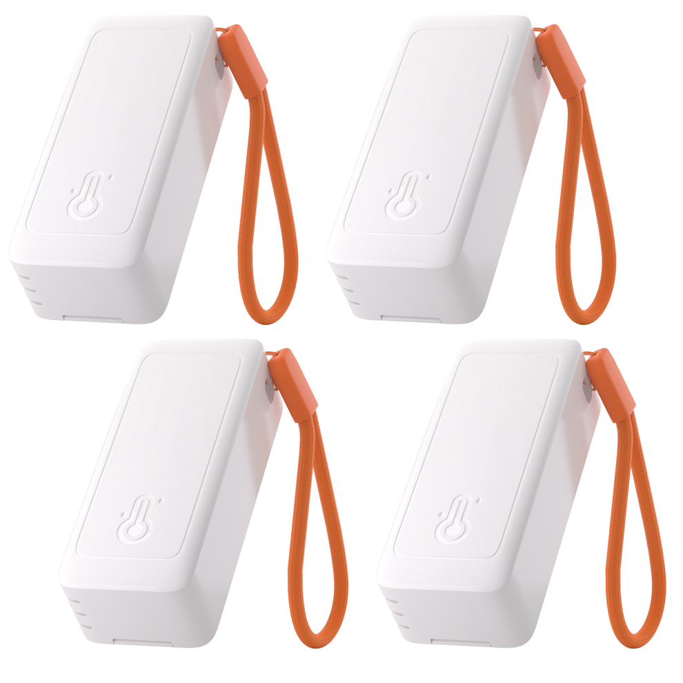 4 Pack Sonoff Snzb-02B Zigbee Temperature Humidity Sensor Airguard Th Lite 6979033600843